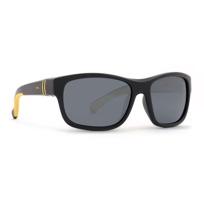 Сонцезахисні окуляри INVU Спортивні чорно-жовті (K2912A)
