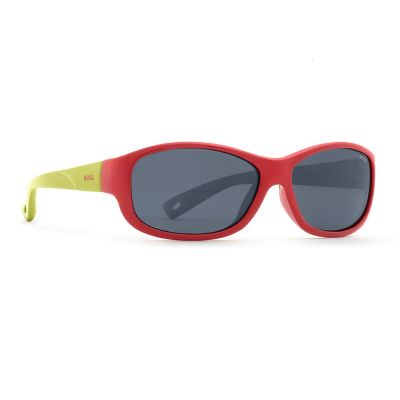 Сонцезахисні окуляри INVU Спортивні червоно-жовті (2405N_K)