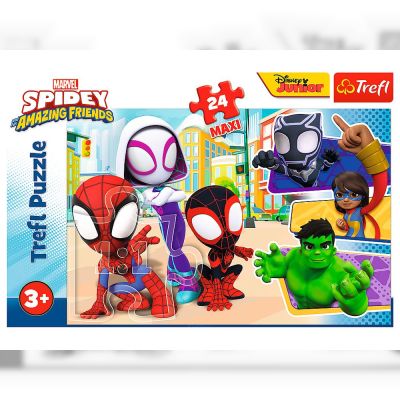 Пазли Trefl Super maxi Спайді та його друзі 24 елементи (14348)