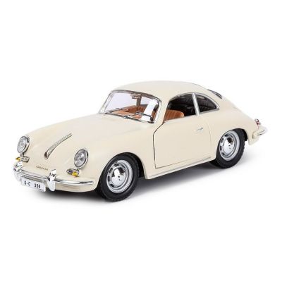 Автомодель Bburago Porsche 356B 1961 слонова кістка 1:24 (18-22079 ivory)