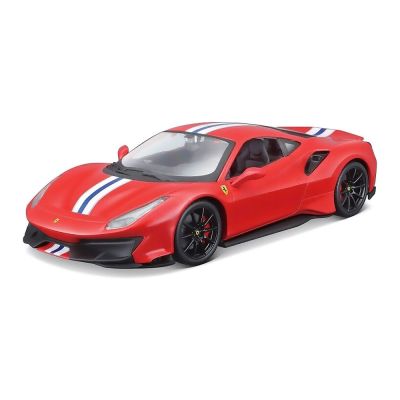 Автомодель Bburago Race and play Ferrari 488 pista 1:24 (18-26026)
