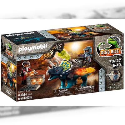 Конструктор Playmobil Dino rise Трицератопс: Битва Легендарних каменів (70627)