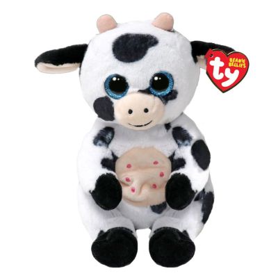 М'яка іграшка TY Beanie bellies Корова Cow 25 см (41287)