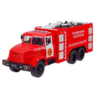 Автомодель Автопром КРАЗ Пожежна охорона служби ДСНС (KR-2202-07)