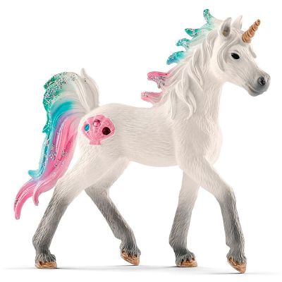 Пластикова фігурка Schleich Лоша морського єдинорога 9 x 5,5 x 16 см (70572)