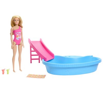 Ігровий набір Barbie Розваги біля басейну (HRJ74)