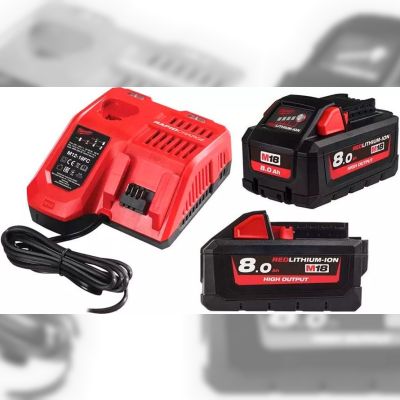 Енергокомплект Milwaukee M18 HNRG-802 (4933471073)
