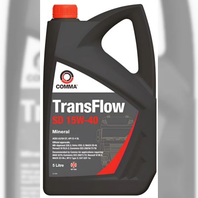 Моторна олива Comma TransFlow SD 15W-40, 5 л (TFSD5L)