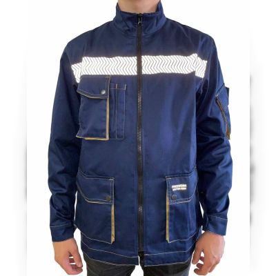 Куртка робоча Free Work Dexter New синьо-бежева р.58/3-4/XL (70517)