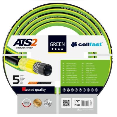 Шланг садовий Cellfast GREEN ATS 1/2", 25 м (15-100)