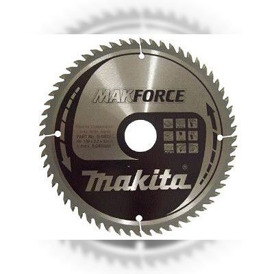 Пильний диск Makita MAKForce по дереву 235x30мм 60Т (B-08589)
