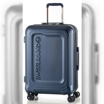 Валіза Swissbrand London (M) Navy (SWB_LHLON603M)