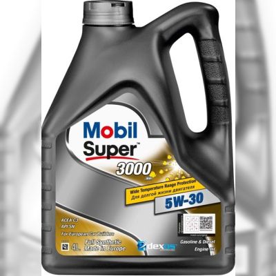 Моторна олива MOBIL Super 3000 XE 5W-30, 4 л (MOBIL9257)