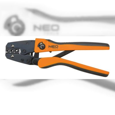 Кліщі Neo Tools для обтиску неізольованих наконечників 22-12AWG (01-502)