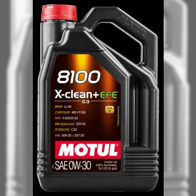 Моторна олива Motul 8100 X-clean EFE SAE 0W-30, 5 л (111678)