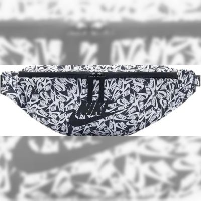 Сумка на пояс Nike NK HERITAGE WAISTPCK-ACCS PR (білий/чорний) (FD5593-010)