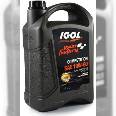Моторне мастило IGOL RACE FACTORY COMPETITION 10W-60 5 л (RFCOMP10W60-5L)