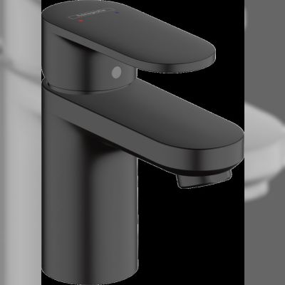 Змішувач для умивальника Hansgrohe Vernis Blend 70 чорний матовий (71550670)