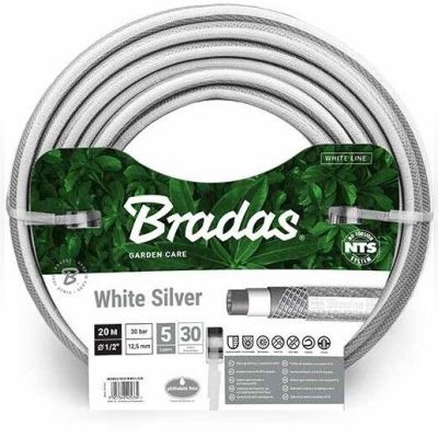 Шланг для поливу Bradas NTS WHITE SILVER 1/2 дюйм - 50м (WWS1/250)