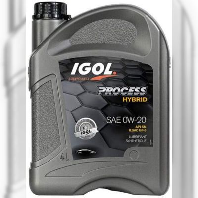 Моторне мастило IGOL PROCESS HYBRID 0W-20 4 л (PROCHYBRID0W20-4L)