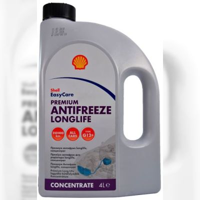 Антифриз SHELL Antifreeze Premium Longlife G12+ PBT75B, 4 л (PBT75B)