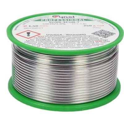 Припій без свинцю VOREL "CYNEL" 1,5 мм 250 г "(76855)