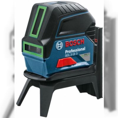 Лазерний нівелір Bosch GCL 2-15G + RM1 + BM3 clip + кейс (0601066J00)