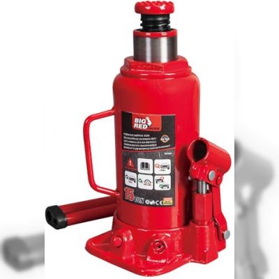 Домкрат пляшковий TORIN 15т 230-460 мм (T91504)