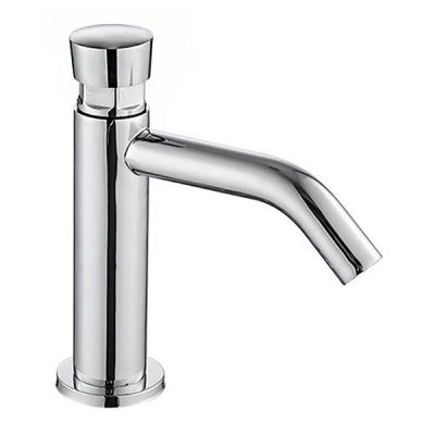 Кран для холодной воды RJ Push натискний, хром (RBZ133-1)