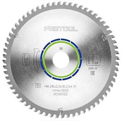 Диск пиляльний ALUMINIUM/PLASTICS HW 216x2.3x30 мм TF64 Festool (500122)
