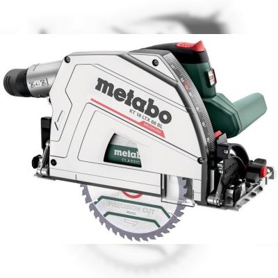 Акумуляторна погружная дискова пилка Metabo KT 18 LTX 66 BL каркас, metaBOX (601866840)