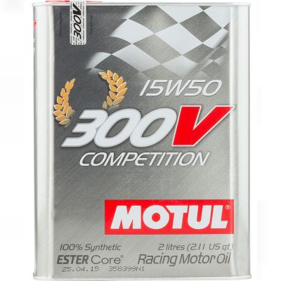 Моторна олива Motul 300V Competition, 15W50 5 л (110861)