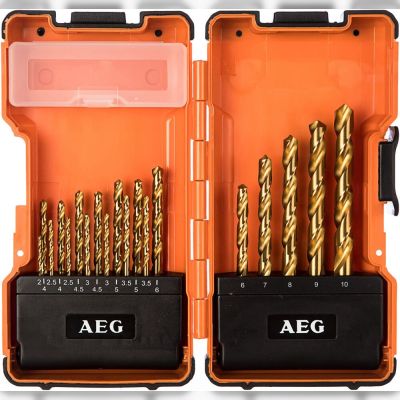 Комплект свердл AEG HSS-G 19 шт. (4932352245)