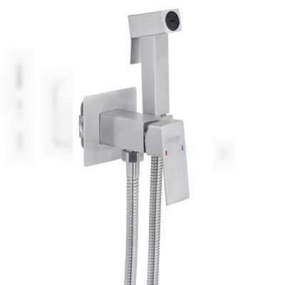 Змішувач із гігієнічним душем Kroner KRP Edelstahl Kubus - ESG053
