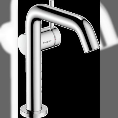 Змішувач для умивальника Hansgrohe Tecturis S 150 CoolStart EcoSmart+ одноважільний, push-open, хром (93150)