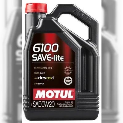 Моторна олива Motul 6100 Save-lite, 0W20 4 л (108004)
