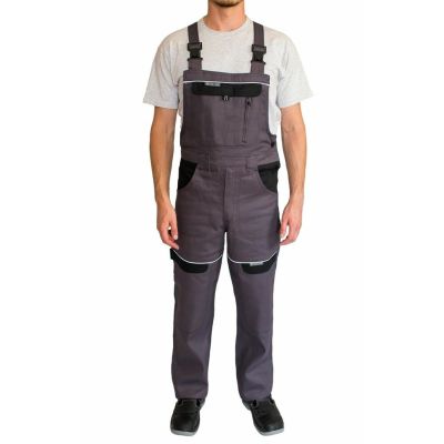 Напівкомбінезон робочий Ardon Cool Trend сірий з чорним р.50 (55108)