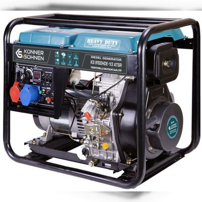 Дизельний генератор Konner&Sohnen KS 9100HDE-1/3 ATSR (EURO V)