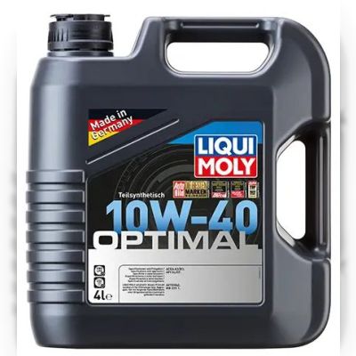 Напівсинтетична моторна олива LIQUI MOLY Optimal 10W-40, 4 л (3930)