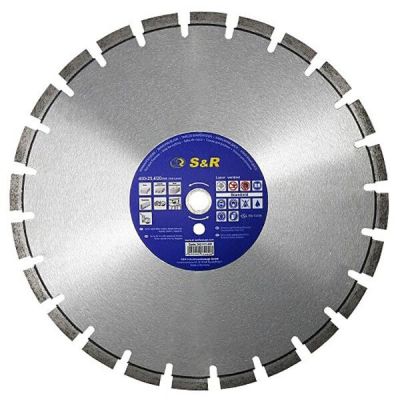 Диск відрізний сегментний S&R по бетону Standart 800 (242579800)