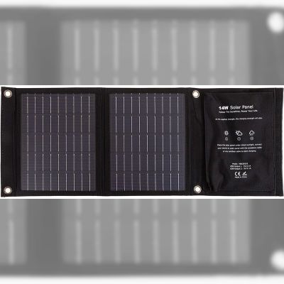 Сонячна панель PowerPlant 14W, 2 USB Type-A (PB930555)