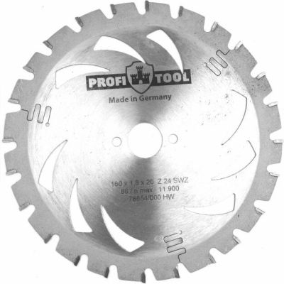 Диск пильний по дереву Profitool 160х1.8х1.2х20 мм (2116002)