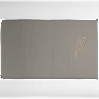 Килимок туристичний Easy Camp Self-inflating Siesta Mat Double 5 см Grey (300058)