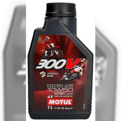 Моторна олива Motul 300V2 4T Factory Line Road/Off Road, 10W50 1 л (108586)