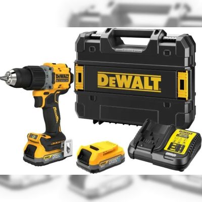 Дриль-шурупокрут акумуляторний безщітковий DeWalt DCD800E2T