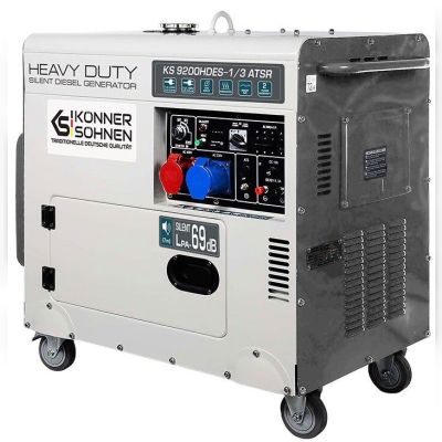 Дизельний генератор Konner&Sohnen KS 9200HDES-1/3 ATSR