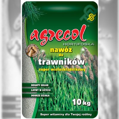 Добриво для газонів Agrecol 15-5-10, 10 кг (634)