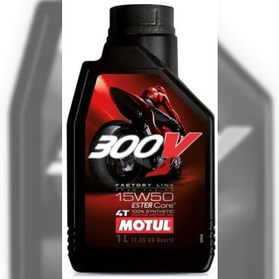 Моторна олива Motul 300V 4T Factory Line Road Racing, 15W50, 1 л (104125)