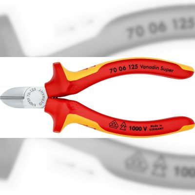 Кусачки діелектричні KNIPEX 125 мм (70 06 125)