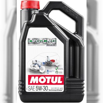 Моторна олива Motul LPG-CNG 5W30, 4 л (110665)